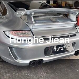 Porsche 911 Transparent Silver - Bottom Tail Lights, Processed from Original - Factory Parts