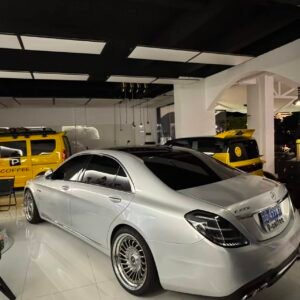 Full Range Mercedes S-Class Custom Modified Clear Taillight Assembly