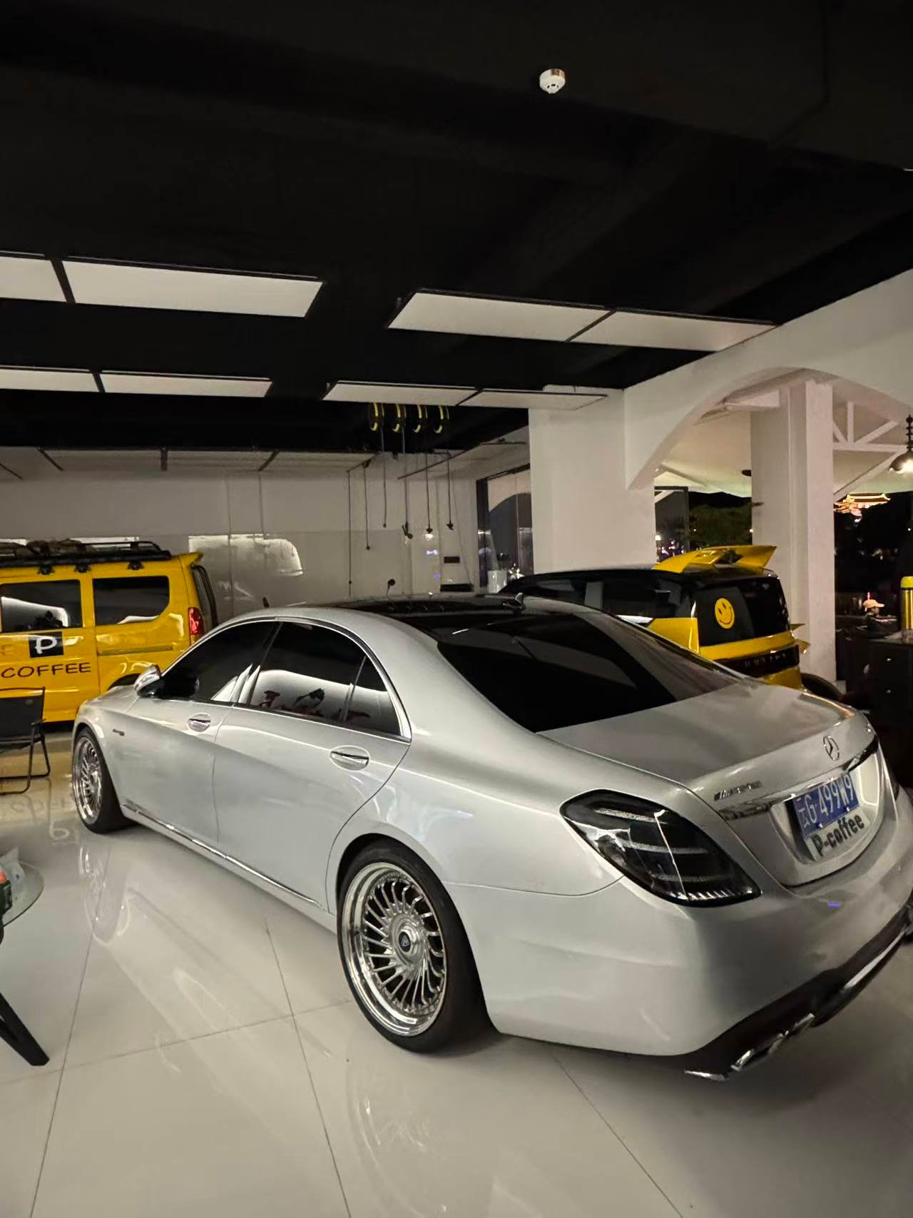 Full Range Mercedes S-Class Custom Modified Clear Taillight Assembly