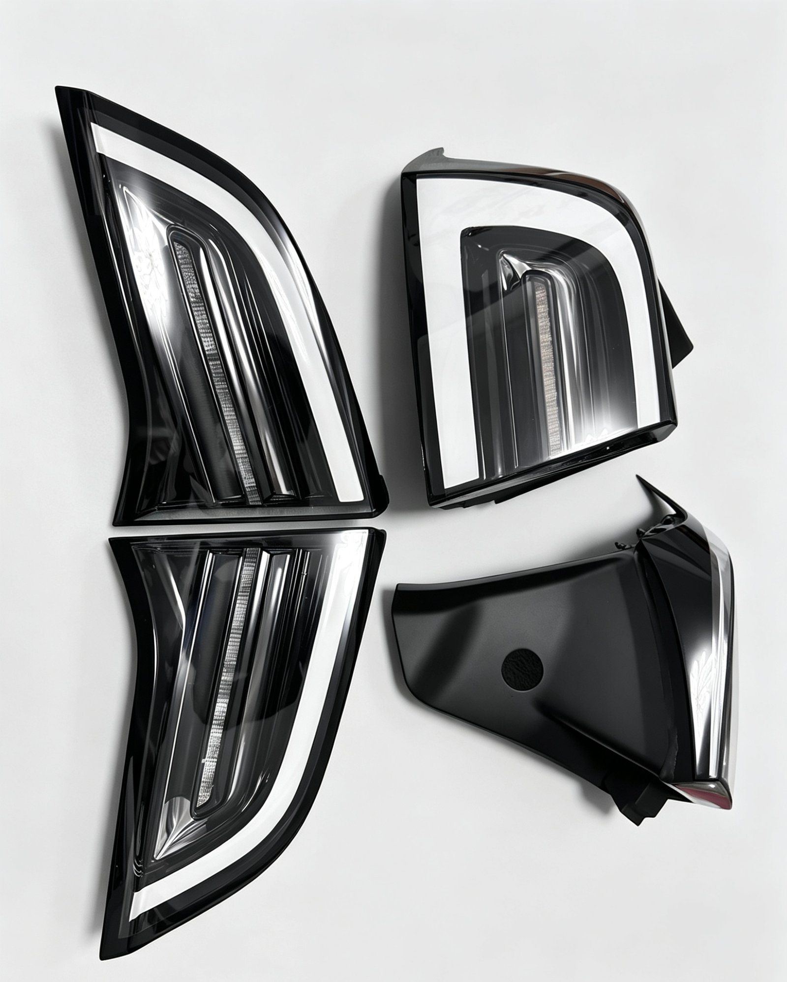 Old Model Tesla White Taillight Assembly - Image 5
