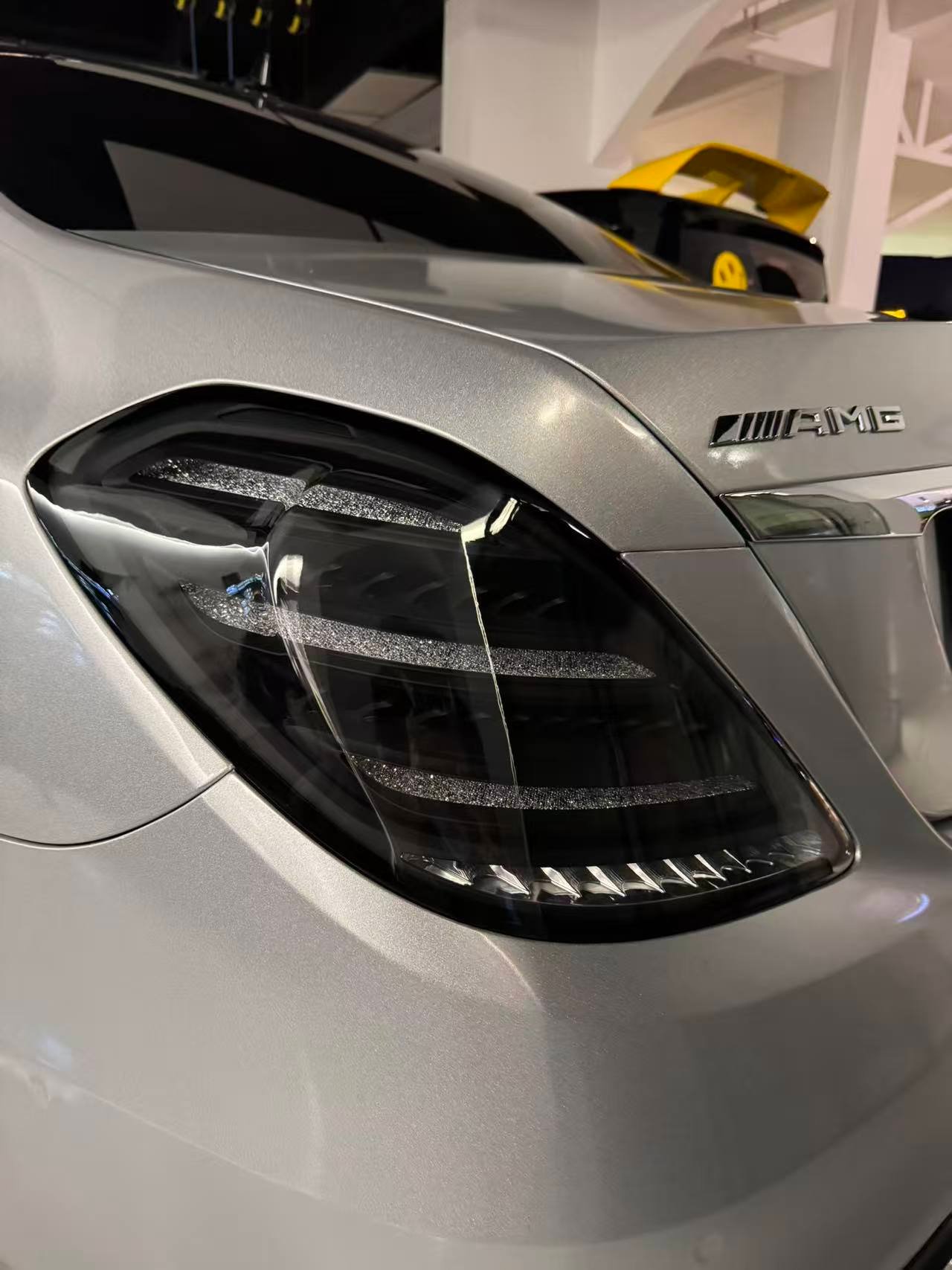 Full Range Mercedes S-Class Custom Modified Clear Taillight Assembly - Image 4