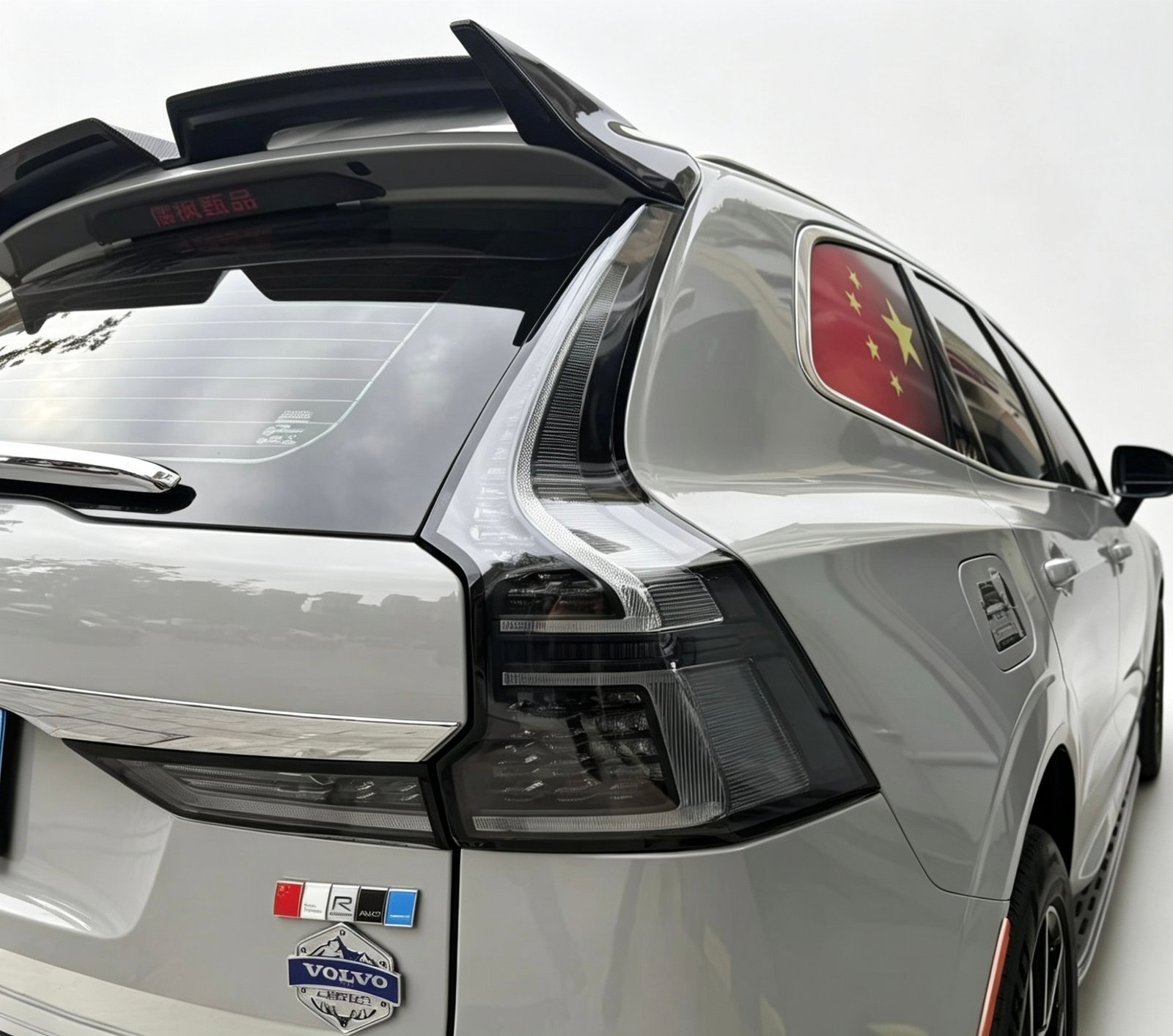 Volvo XC60 Black Background Taillight Assembly