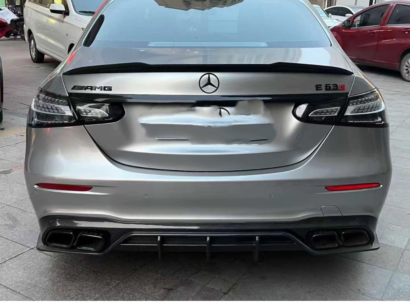 Mercedes E Class Clear Taillights