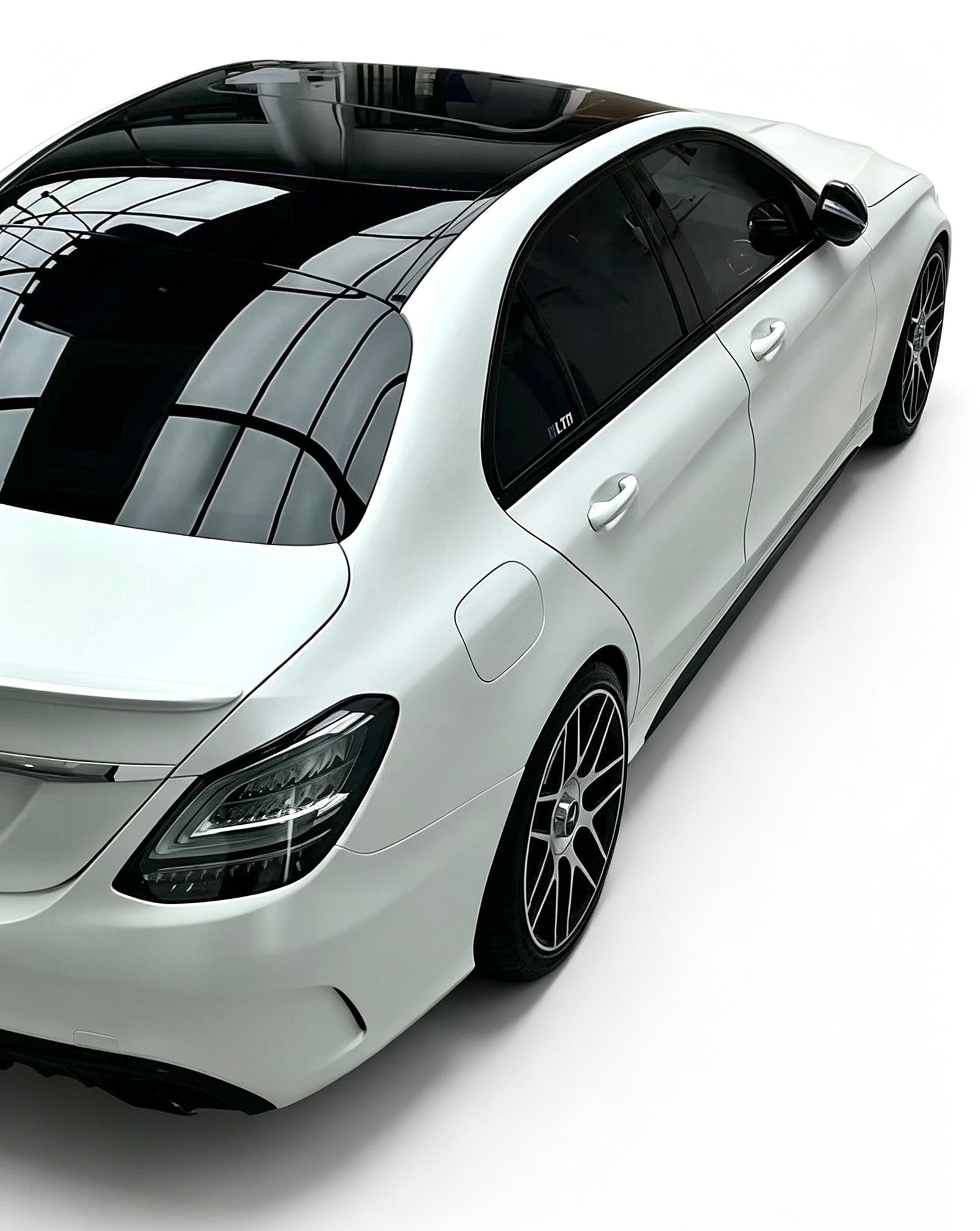 Full Clear Venom Modified Rear Taillights Fit Old Mercedes C-Class W205 - Image 2