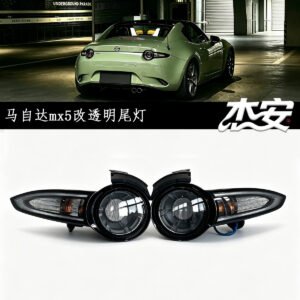 Mazda MX5 Clear LED Taillights Modified Rear Lamps