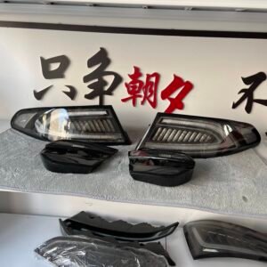 Aftermarket Clear Tail Lights Assembly Modification For Jaguar XE