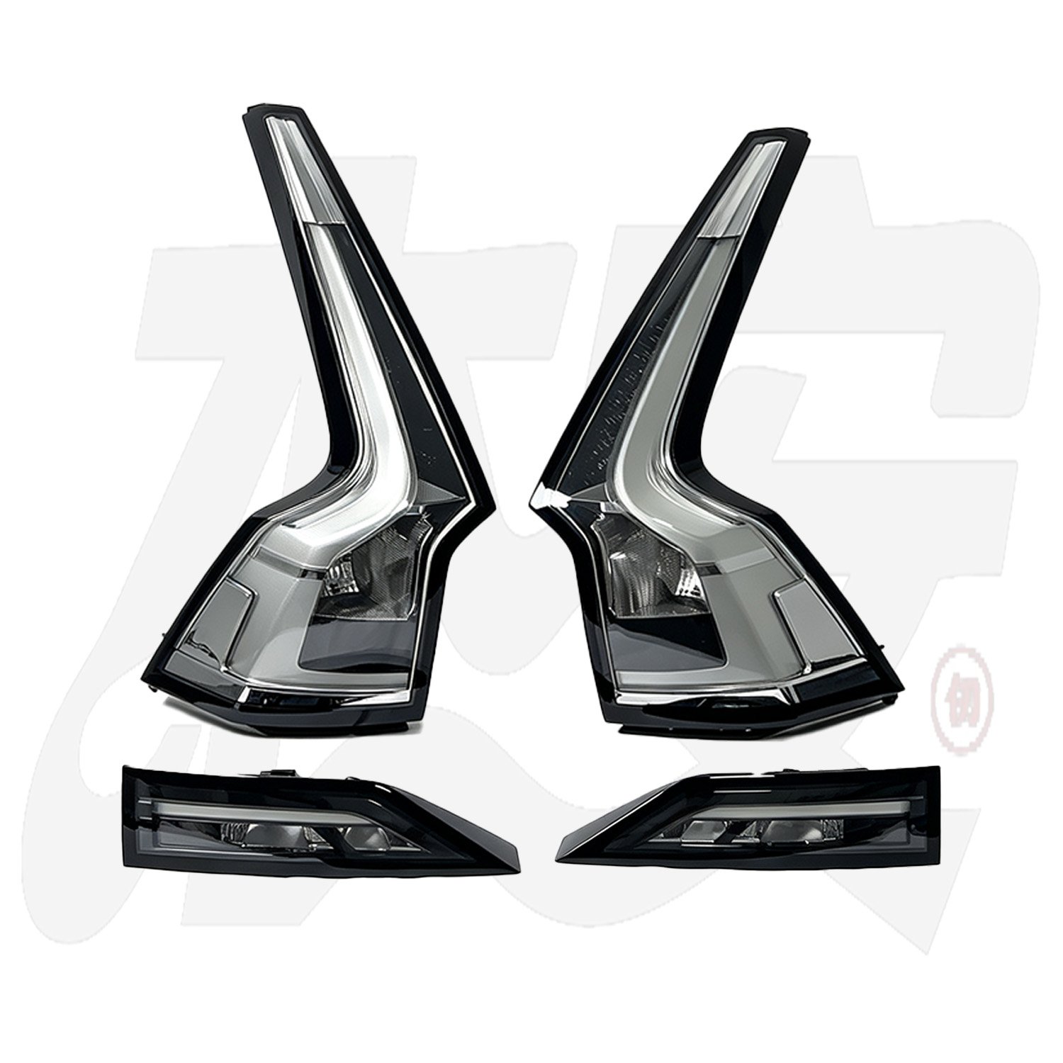 Volvo V90 Aftermarket Clear LED Tail Light Assembly 2017‑2020 Replacement - Image 2