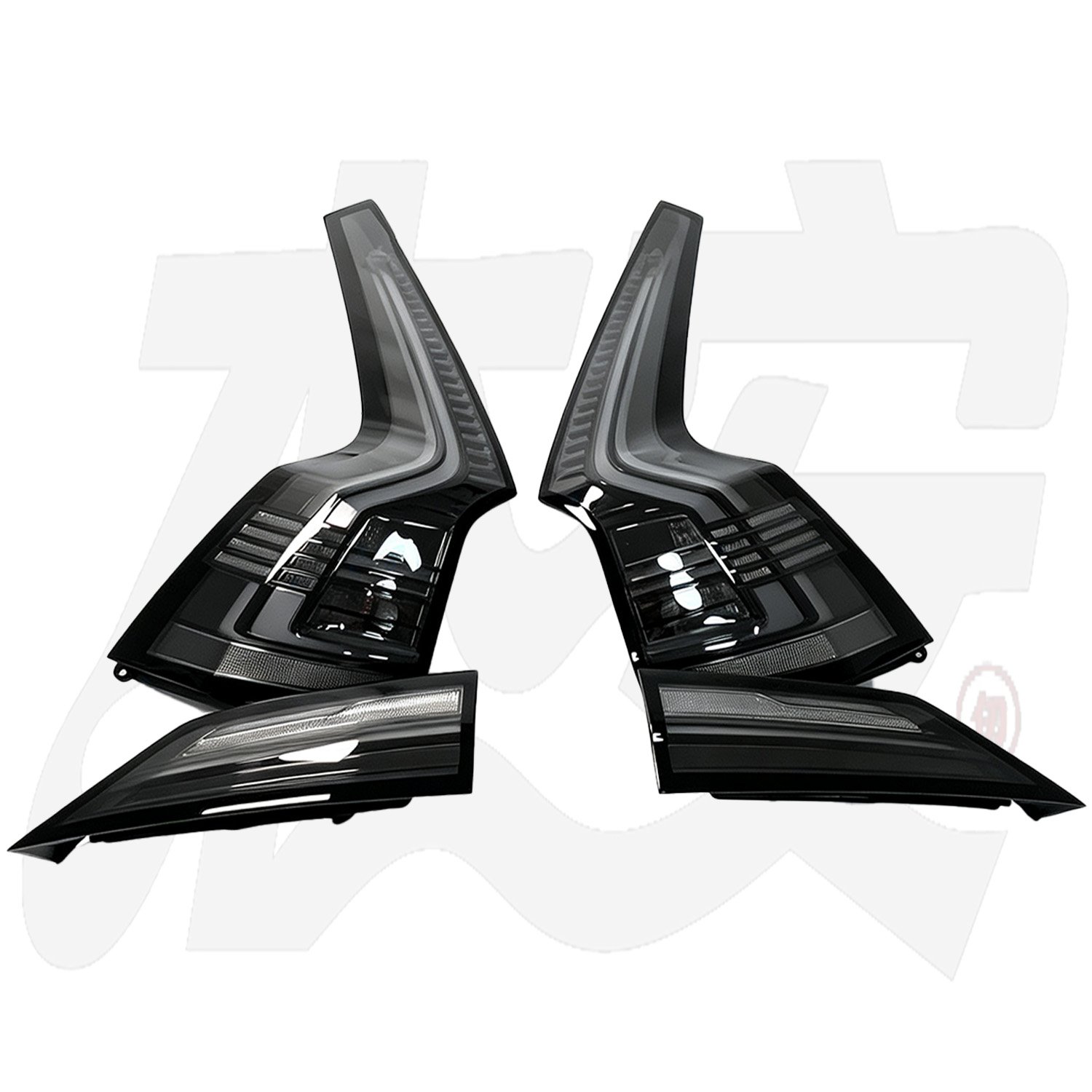 Volvo V90 20‑26 Aftermarket Custom Clear LED Tail Light Assembly - Image 3