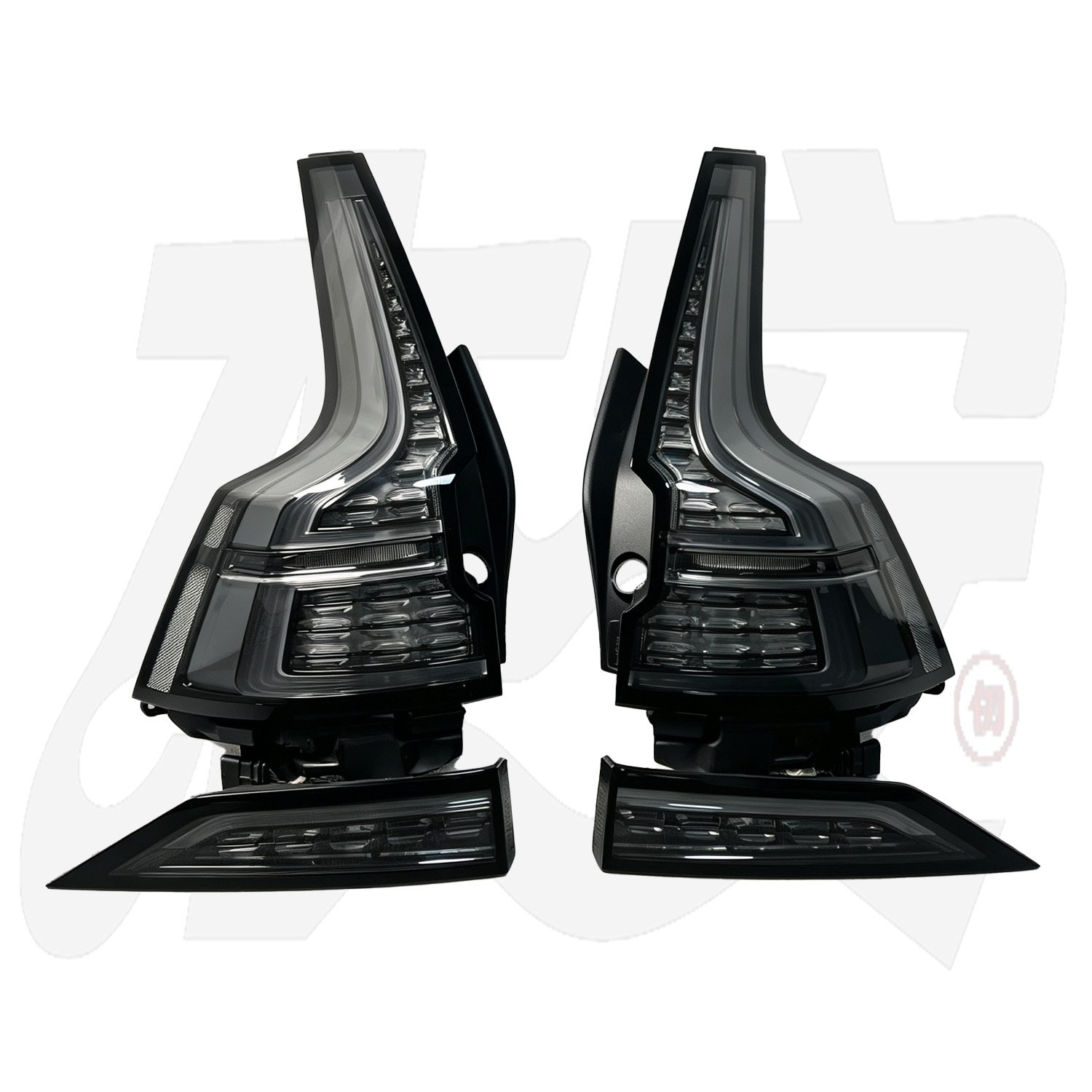 New Volvo V60 Aftermarket Custom Clear LED Tail Light Assembly - Image 3
