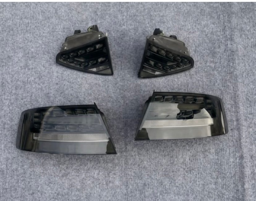 Modified Clear LED Tail Light Assembly Replacement For Audi S5