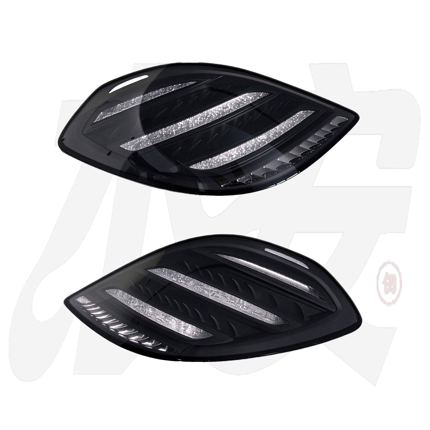 Mercedes Benz W222 Modified Clear Tail Light Assembly, Upgrade Rear Tail Lights - Image 3
