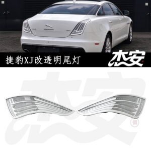 Jaguar XJ Modified Clear Tail Light Assembly, Upgrade Rear Tail Lights